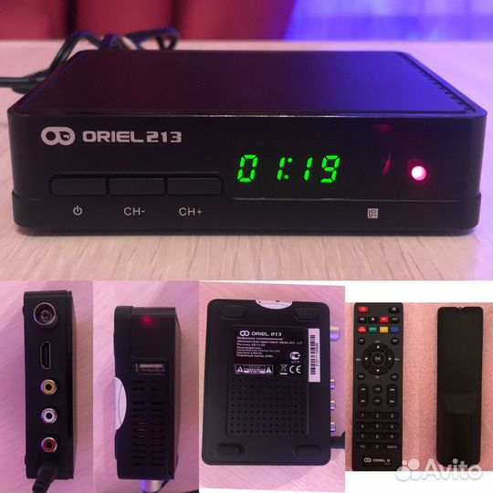Тв-тюнер Oriel 213 (DVB-T2)
