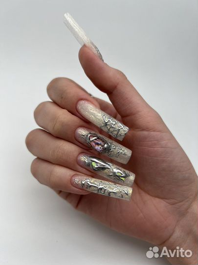 Наращивание ногтей (crazy nail)