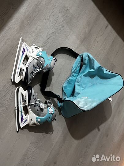 Коньки Axello 32-35 + сумка
