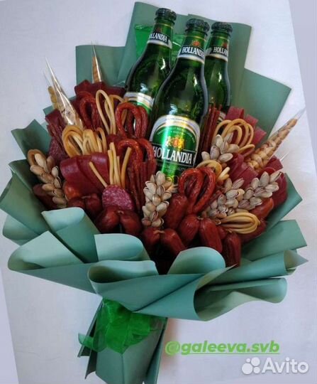 Съедобные букеты для мужчин