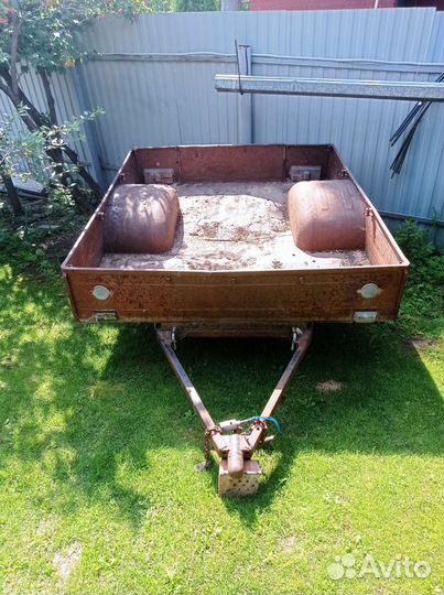 Полуприцеп цельнометаллический фургон Alka 97725, 1993