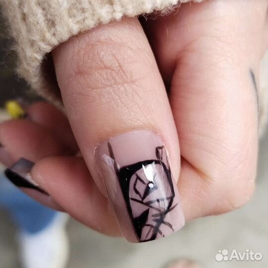 Наращивание ногтей маникюр педикюр