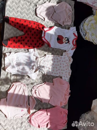 Огромный пакет вещей для девочек 45 шт