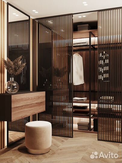 Межкомнатные перегородки из алюминия