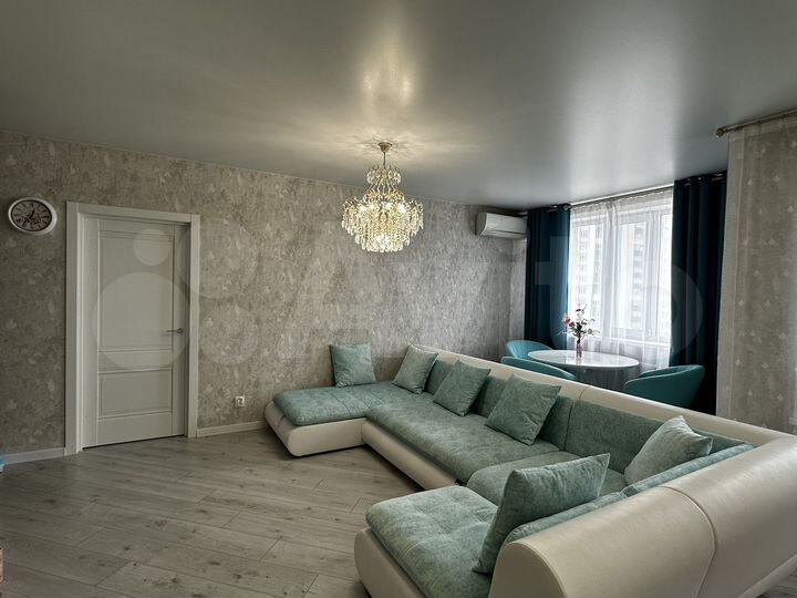 3-к. квартира, 94,5 м², 7/19 эт.