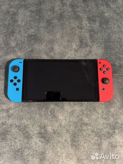 Nintеndo Switch Olеd Neon 64гб + 256гб прошитая