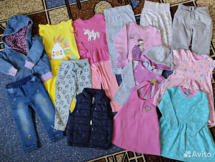 Вещи для девочки 92-98 пакетом