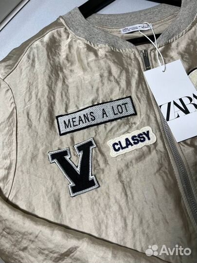 Бомбер Zara новый