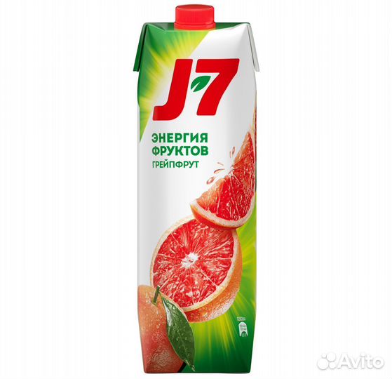 Опт - Сок J7 Грейпфрут 1л