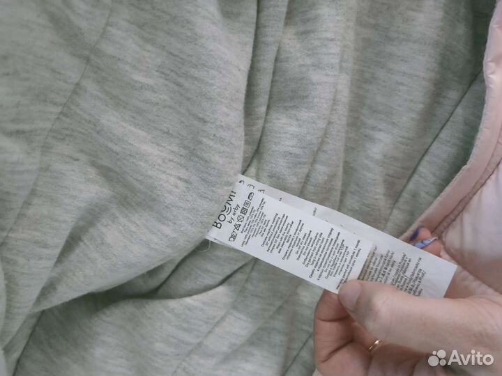 Зимний комбинезон для девочки размер 68