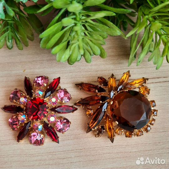 Брошь Чешская СССР