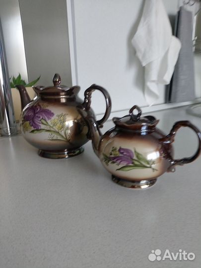 Чайник заварочный фарфоровый большой