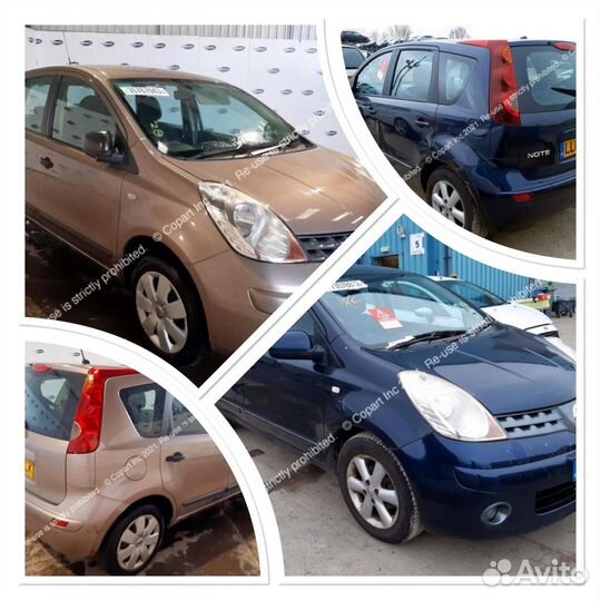 Nissan note 2008 в разборе