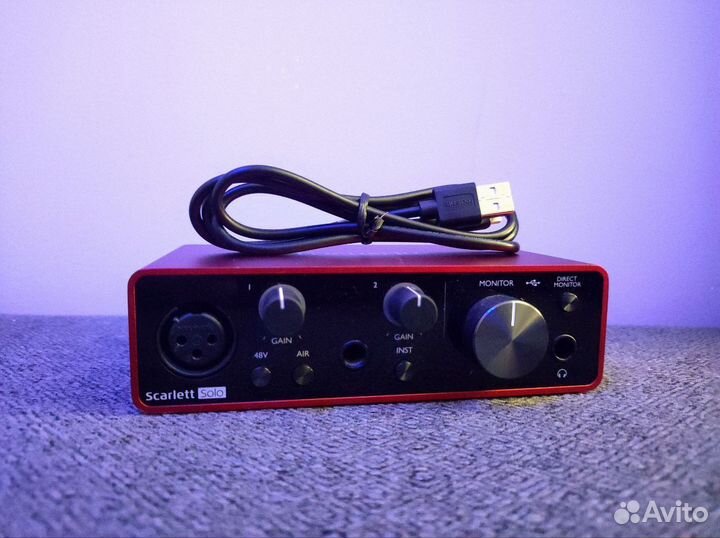 Focusrite Scarlett Solo 3rd Gen