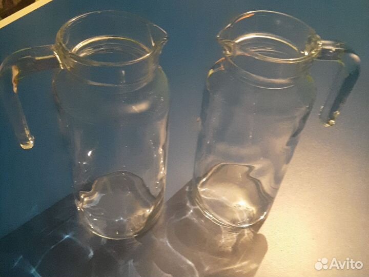 Графины для сока. Воды хрустальная стекло