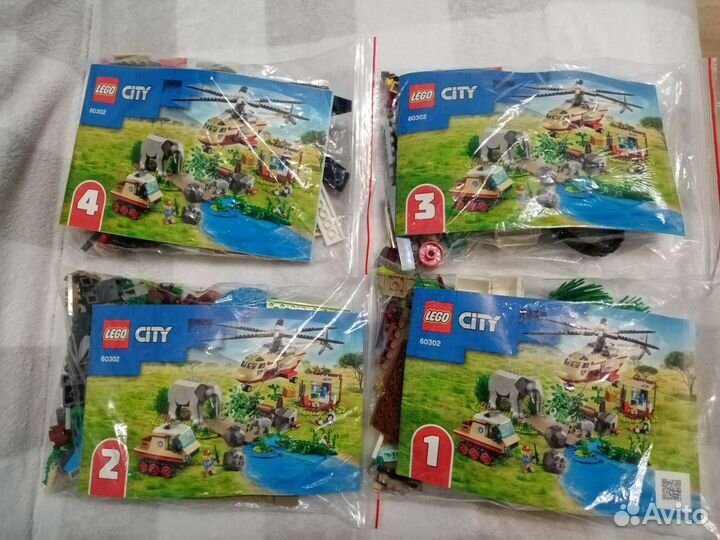 Конструктор Lego city 60302