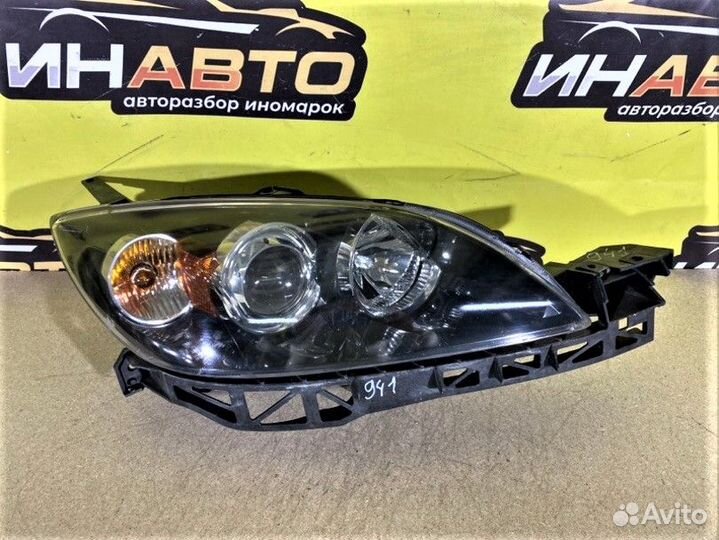 Фара правая мазда 3 бк хетчбек