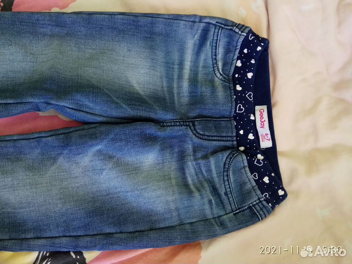 Джинсы GeeJay 122 см