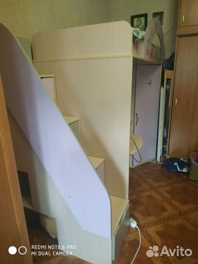 Кровать чердак