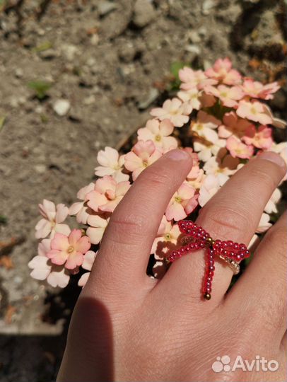 Кольцо из бисера на заказ