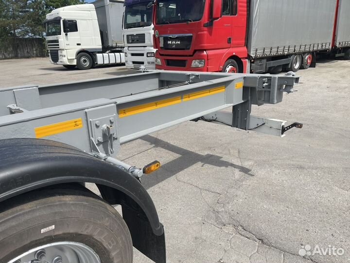 Полуприцеп контейнеровоз Renders трехосный контейнеровоз, 2001