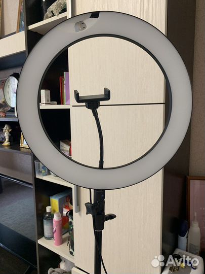 Кольцевая лампа 36 см