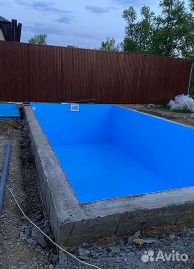 Бассейн для дачи 8м*3м*1,5м