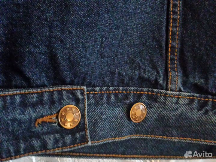 Новая куртка джинс/деним, 66-70р-р, супер батал
