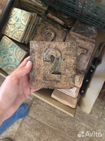 Плитки из керамики ручная работа