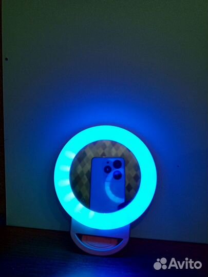 Кольцевая лампа для съемки видео на телефон RGB
