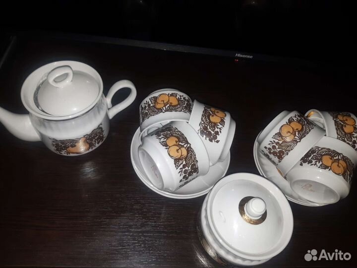 Чайный сервиз фарфор СССР