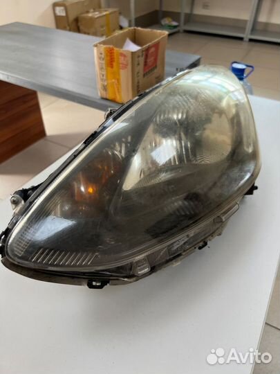 Левая фара для Mazda Demio de3fs 2009 год