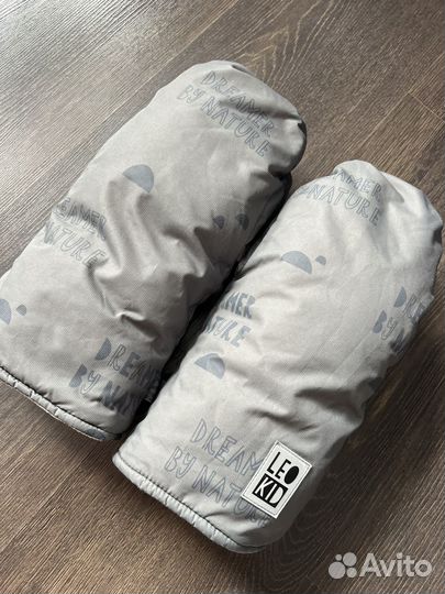 Муфта варежки на коляску leokid