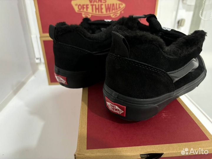 Кроссовки Vans knu skool с мехом