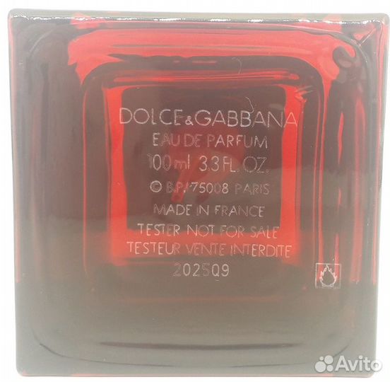 D&G - The Only One 2 EDP 100ml тестер