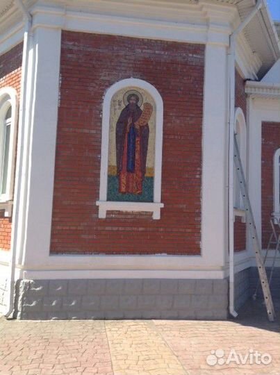 Смальта, мозаичные иконы из смальты