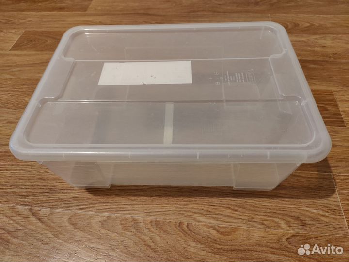 Контейнер Икеа Самла с крышкой