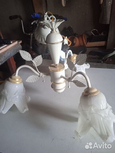 Люстра потолочная бу