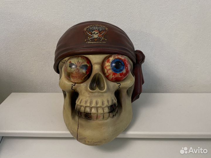 Череп Disneyland пираты Карибского моря