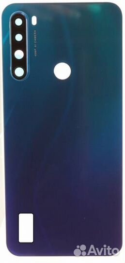 Задняя крышка для Xiaomi Redmi Note 8/8 (2021) Син