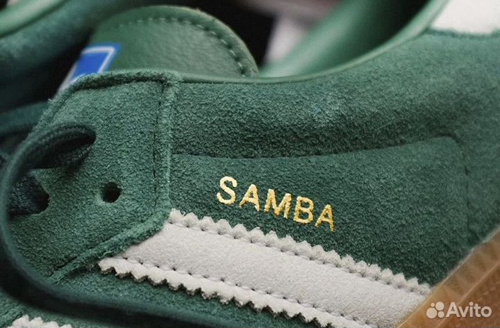 Кроссовки Adidas Samba OG Green Chulk