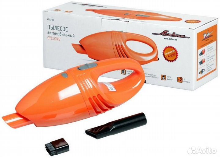 Пылесос cyclone (120 вт, 0,4л, 4 кпа) (vca-00)
