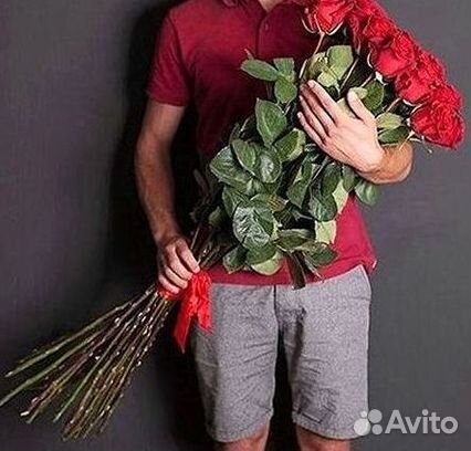 Высокие розы Гигантские розы Доставка цветов