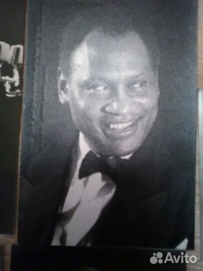 Комплект открыток. Поль Робсон. Американский певец