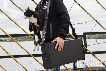 Erica Synths 2 x 104HP Aluminium travel case with