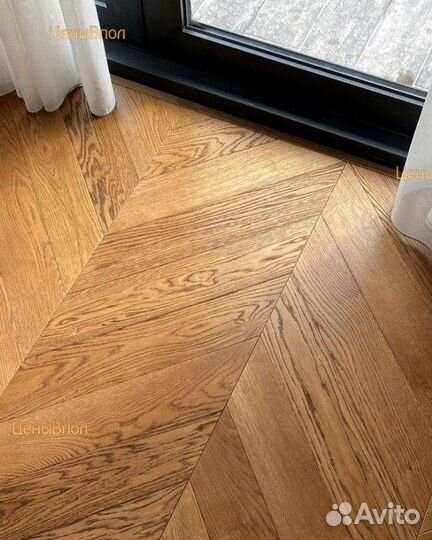 Инженерная доска французская елочка