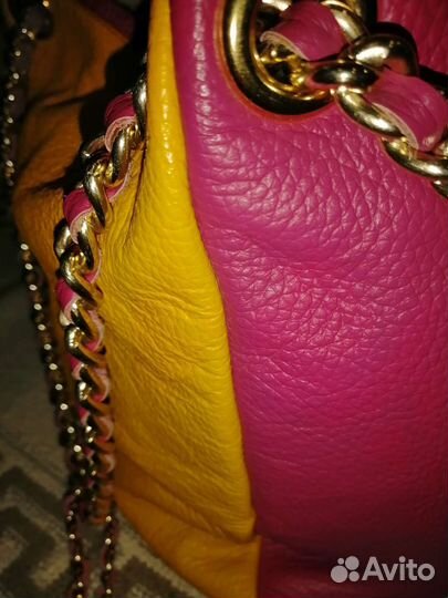 Италия - Женская сумка из натуральной кожи