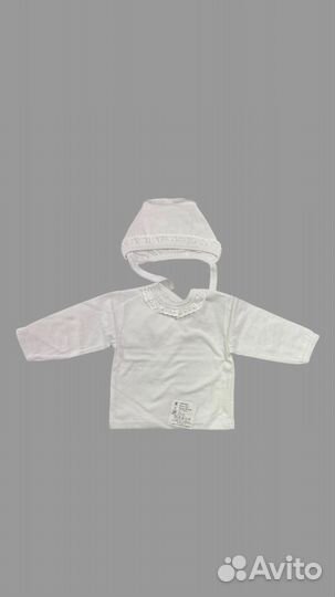 Крестильная рубашка летняя