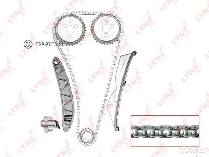 Lynxauto TK-0027 Комплект цепи грм