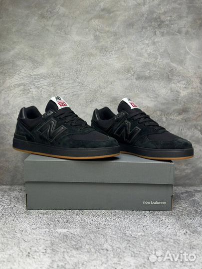 New Balance 574 Court Black